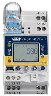 Предохранительный ограничитель температуры JUMO safetyM STB/STW Ex