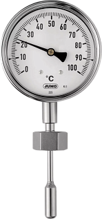 Стрелочный термометр для щитового и монтажа по месту