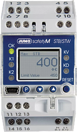 Предохранительный ограничитель температуры JUMO safetyM STB/STW